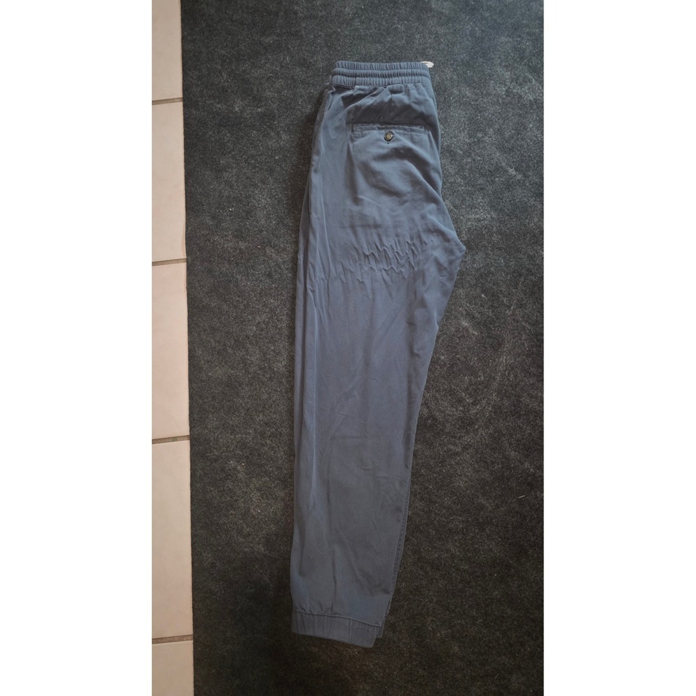 Gap Mens Joggers Blue Gray Elastic Waist Drawstring Pants Size S - Picture 3 of 5